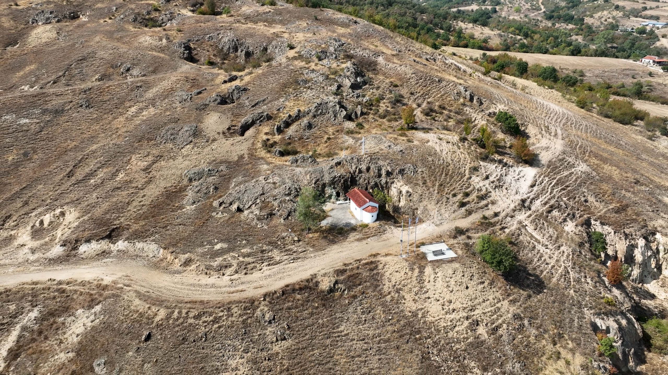 The Vathi’s mines at the Kroussia mountains