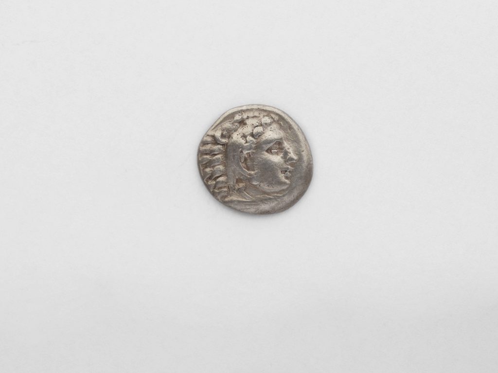 Silver drachm of Alexander